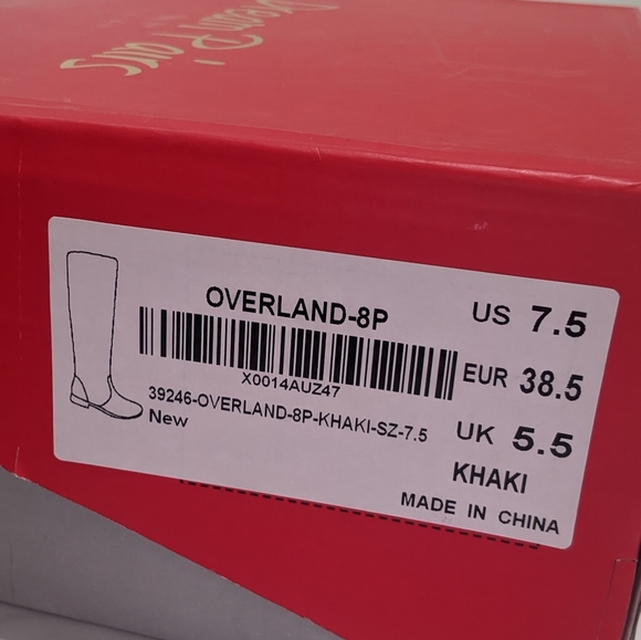 Over the knee suede boots. 7.5, worn once. - Picture 5 of 5